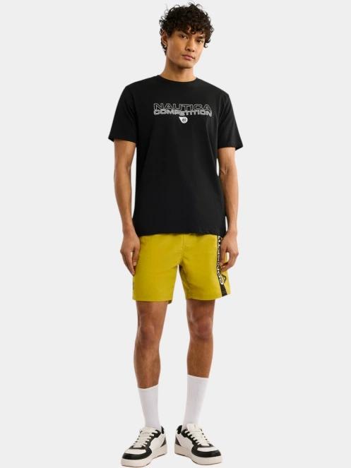 Nautica Effin T-Shirt férfi rövid ujjú póló fekete színben 4
