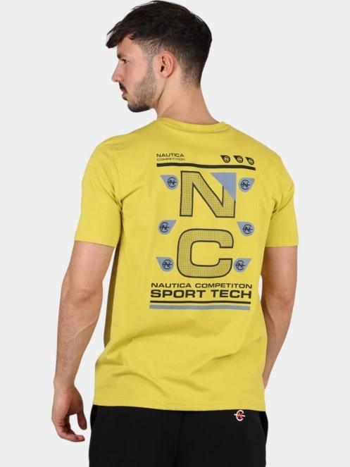 Nautica Dromod T-Shirt férfi rövid ujjú póló zöld színben 4