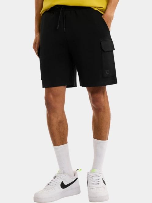 Nautica Dublin Cargo Short férfi oldalzsebes rövidnadrág fekete színben 2