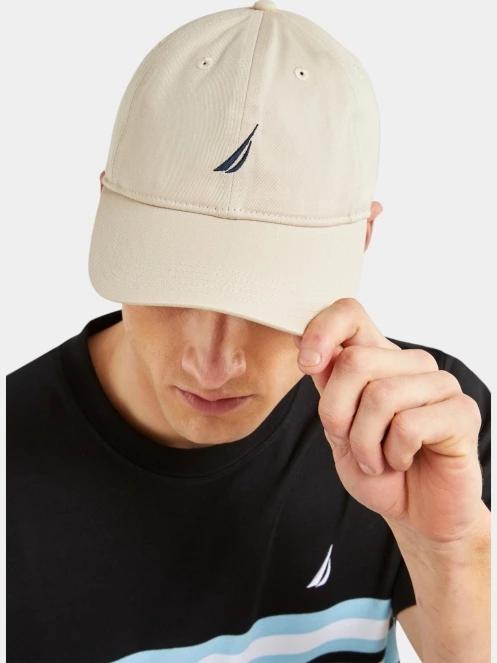 Nautica Ruck Strapback baseball sapka homok színben 5