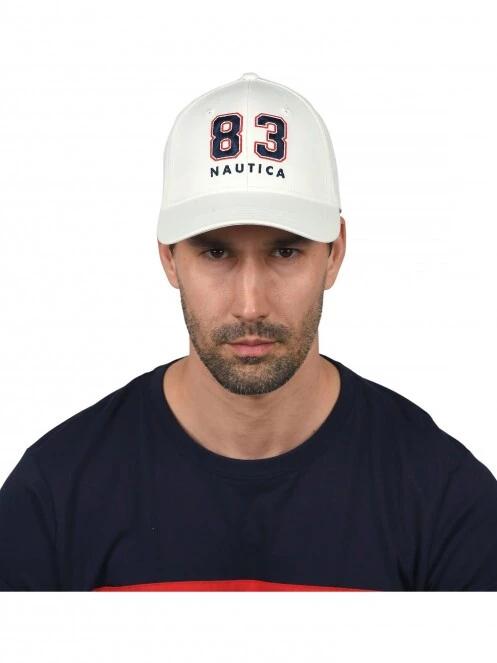 Nautica Mediterranean Strapback Cap baseball sapka fehér színben 2