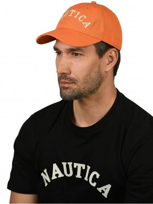 Nautica Caribbean Strapback Cap baseball sapka narancssárga színben 3