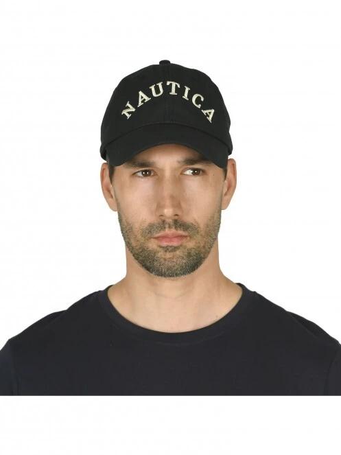 Nautica Caribbean Strapback Cap baseball sapka fekete színben 2
