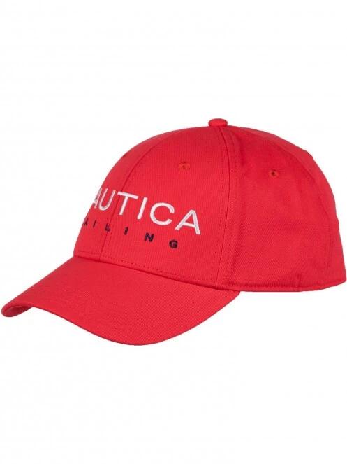 Nautica Baltic Strapback Cap baseball sapka piros színben 5