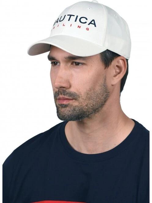 Nautica Baltic Strapback Cap baseball sapka fehér színben 3