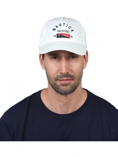 Nautica Artic Strapback Cap baseball sapka fehér színben 2