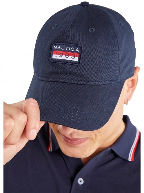 Nautica Hera Strapback Cap férfi baseball sapka sötétkék színben 5