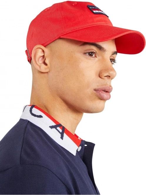 Nautica Hera Strapback Cap férfi baseball sapka piros színben 4
