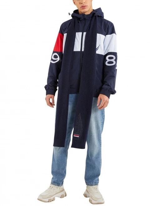 Nautica Olympus Scarf sál sötétkék színben 4