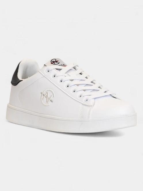 Nautica PAUL WHITE-FLAG férfi sneaker fehér színben 2