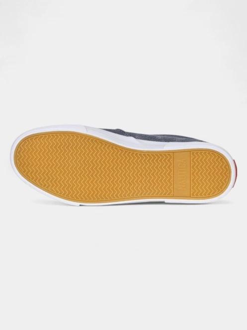 Nautica AKAN TWILL DEEP férfi slip-on cipő kék színben 5