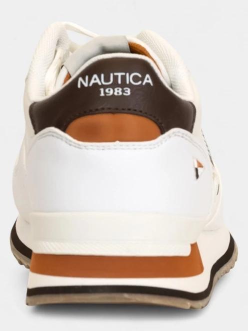 Nautica REMI ORIGINAL OFF WHITE férfi sneaker fehér színben 4