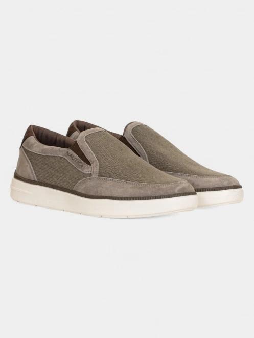 Nautica SESTANTE SD-CVS EARTH férfi slip-on cipő barna színben 6