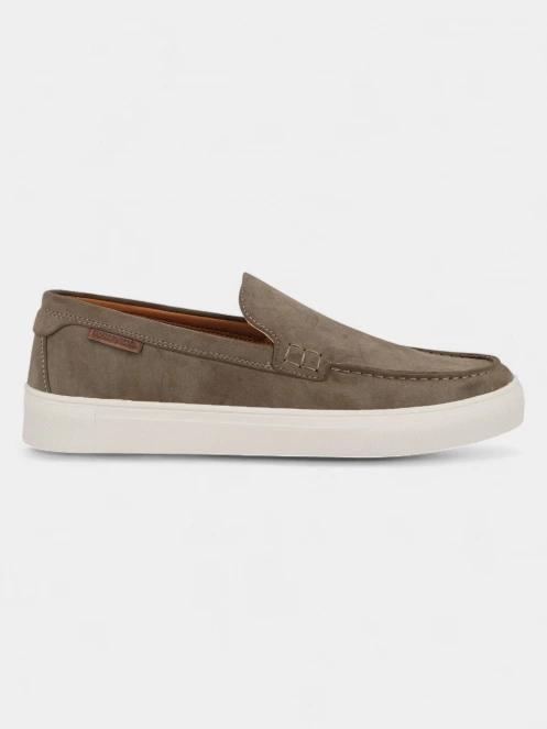 Nautica PANAREA SD LT CARIBOU férfi slip-on cipő barna színben 2