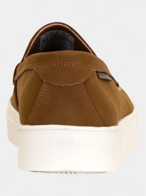 Nautica PANAREA SD COGNAC férfi slip-on cipő barna színben 4