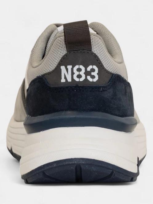 Nautica BASIL PLASTER férfi sportcipő szürke színben 4