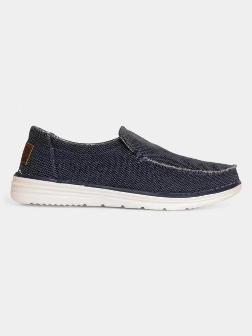 Nautica KALIK CVS NAVY férfi slip-on cipő sötétkék színben 3
