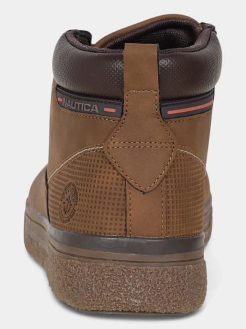Nautica Hudson NBK férfi magas szárú cipő barna színben 4