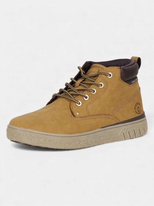 Nautica Hudson NBK férfi magas szárú cipő barna színben 2