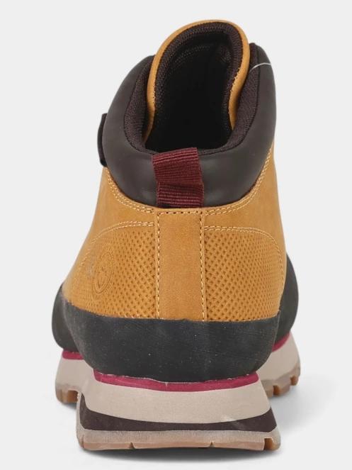 Nautica Baldo Crazy férfi magas szárú cipő barna színben 4