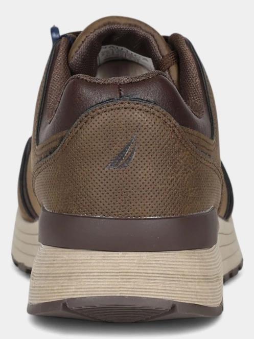 Nautica Alaska férfi sneaker barna színben 4