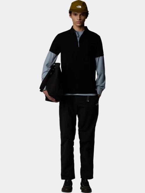 The North Face M Premium Polo Piquet-Eu férfi galléros póló fekete színben 4