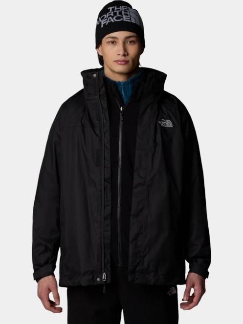 The North Face M Evolve Ii Triclimate Jacket - Eu férfi vízhatlan túrakabát fekete színben 5