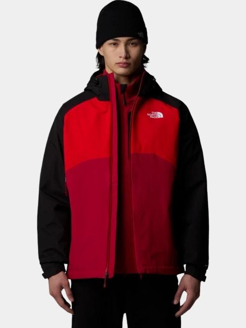 The North Face M Stratos Jacket - Eu férfi vízhatlan túrakabát piros színben 5