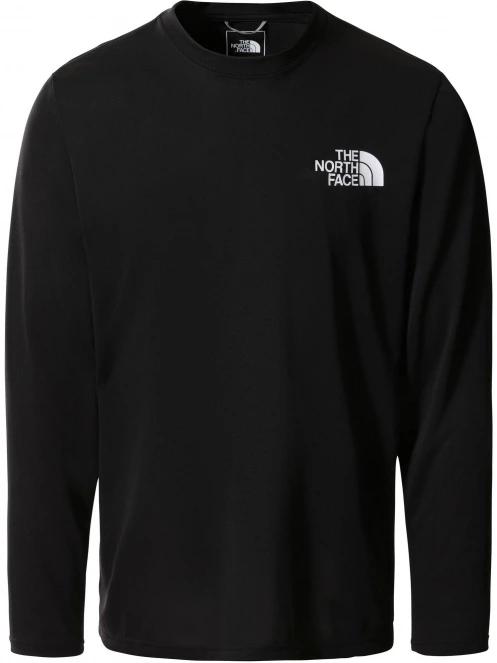 The North Face M Reaxion Amp L/S Crew - Eu férfi hosszú ujjú póló fekete színben 5