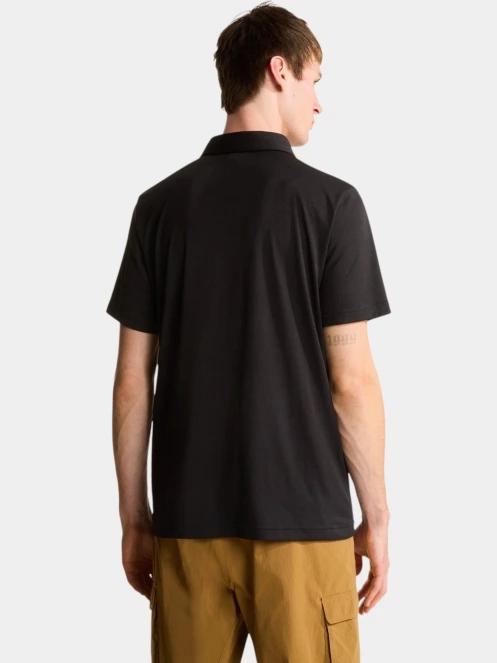 The North Face M Tanken Polo - Eu férfi galléros póló fekete színben 4