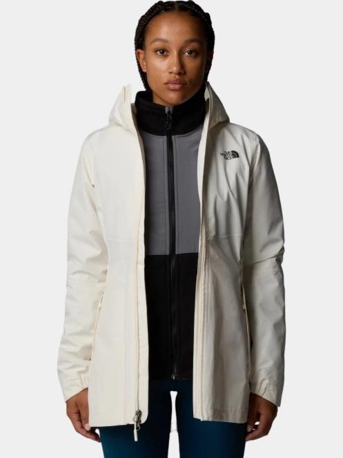 The North Face W Hikesteller Parka Shell Jacket - Eu női esőkabát fehér színben 5