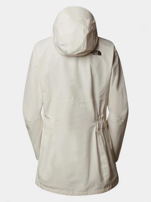 The North Face W Hikesteller Parka Shell Jacket női vízhatlan túrakabát fehér színben 7