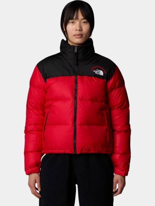 The North Face W 1996 Retro Nuptse Jacket női télikabát piros színben 2