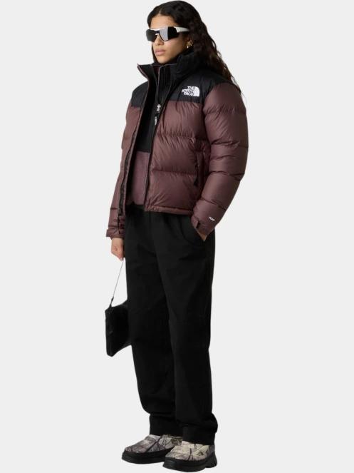 The North Face W 1996 Retro Nuptse Jacket női pehelykabát barna színben 4