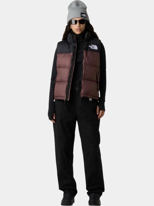 The North Face W 1996 Retro Nuptse Vest női mellény barna színben 4