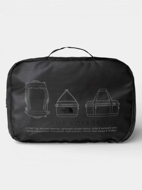 The North Face Base Camp Voyager Duffel 42L utazótáska fekete színben 7