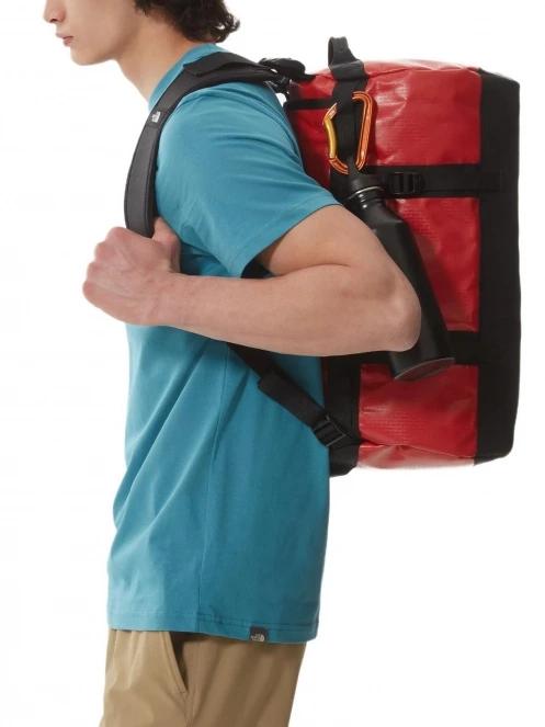 The North Face Base Camp Duffel - XS sporttáska piros színben 6