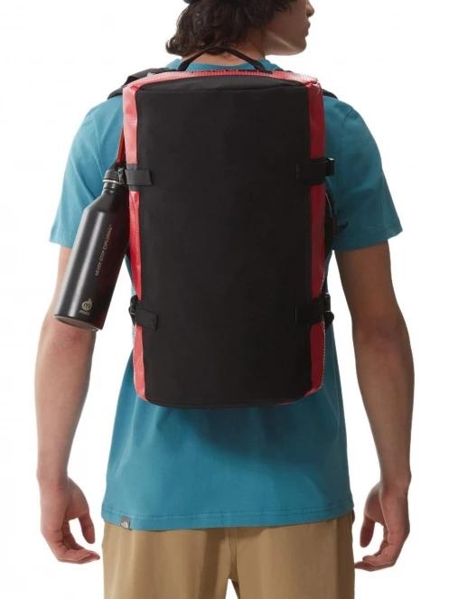 The North Face Base Camp Duffel - XS sporttáska piros színben 7