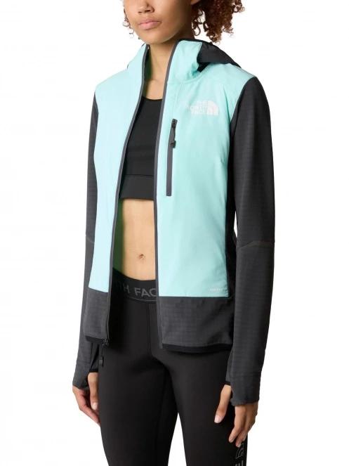 The North Face W Dawn Turn Hybrid Ventrix Midlayer női átmeneti kabát világoskék színben 4