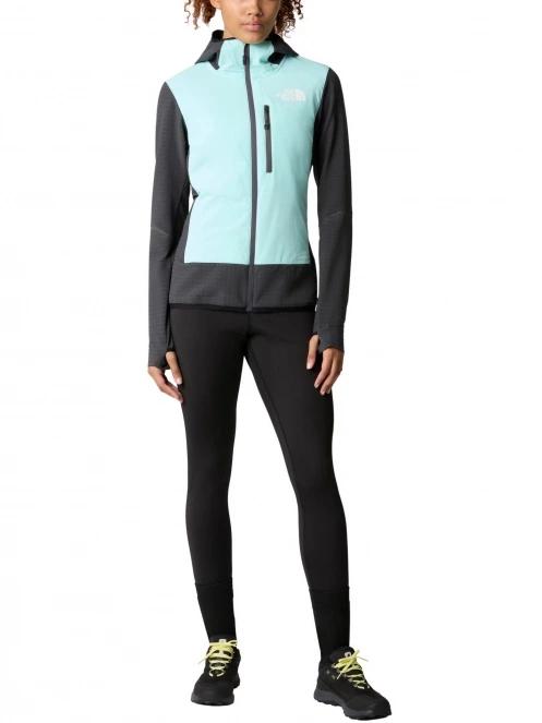 The North Face W Dawn Turn Hybrid Ventrix Midlayer női átmeneti kabát világoskék színben 5