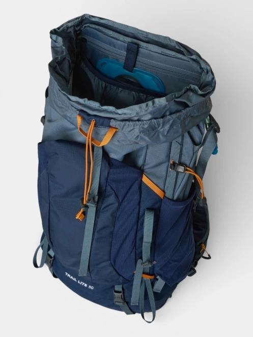 The North Face Trail Lite 50 túrahátizsák kék színben 5