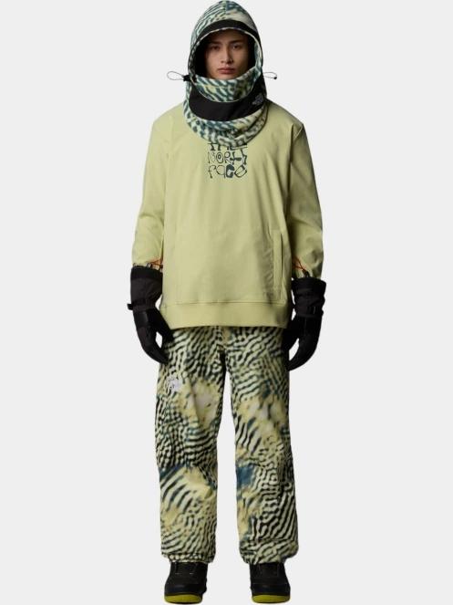 The North Face M Tekno Logo Hoodie férfi kapucnis pulóver zöld színben 4