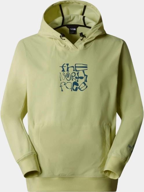 The North Face M Tekno Logo Hoodie férfi kapucnis pulóver zöld színben 5