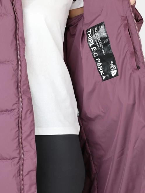 The North Face W Triple C Parka női télikabát lila színben 6