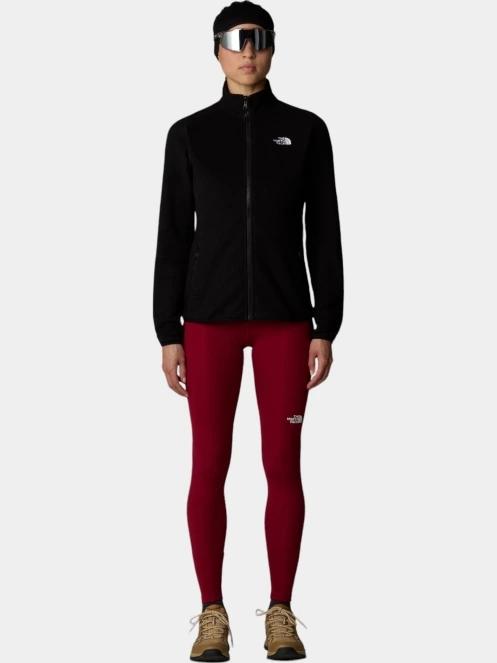 The North Face W 100 Glacier Fz - Eu női polár pulóver fekete színben 4