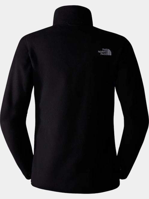 The North Face W 100 Glacier Fz - Eu női polár pulóver fekete színben 7