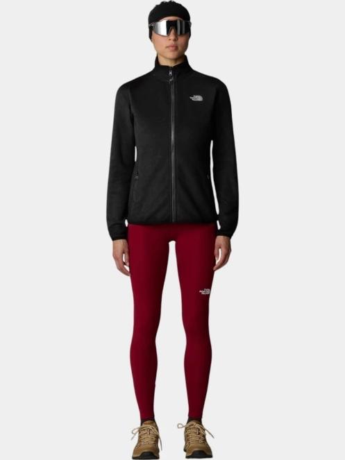 The North Face W 100 Glacier Fz női polár pulóver fekete színben 4