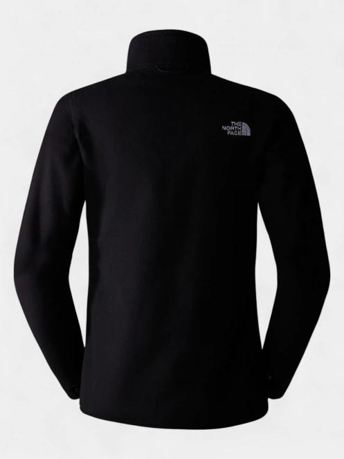 The North Face W 100 Glacier Fz női polár pulóver fekete színben 7