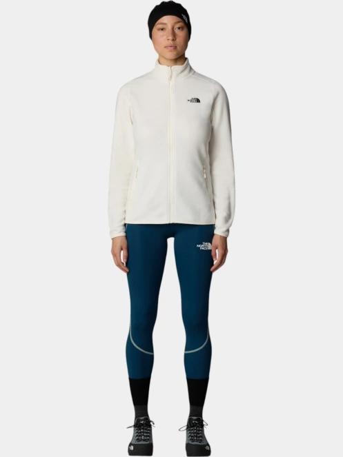 The North Face W 100 Glacier Fz női polár pulóver fehér színben 4