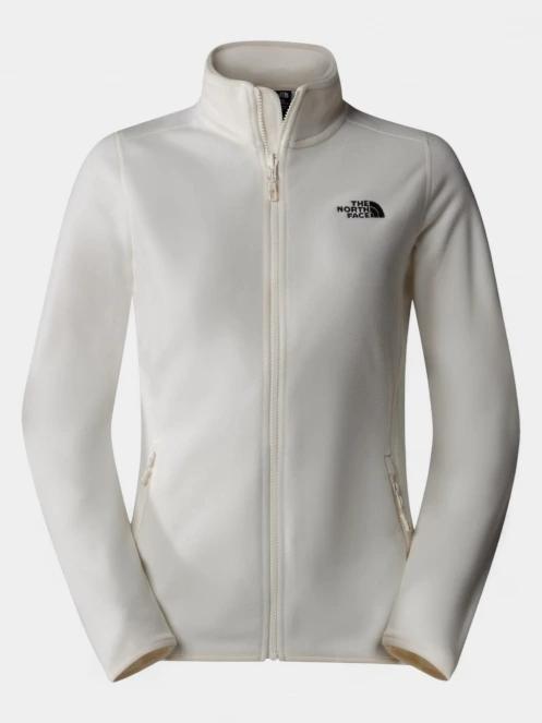 The North Face W 100 Glacier Fz női polár pulóver fehér színben 6